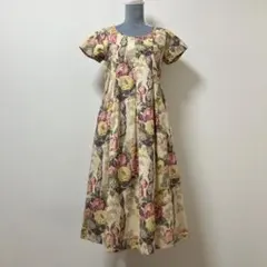 ピンクハウス 薄荷 バラ柄 フリル使い ワンピース/2021年 春 - メルカリ