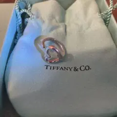 Tiffany & Co. シルバー カーブド ハート リング 約13号 - メルカリ