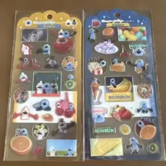 パペットスンスン　ドロップジェリーシール　2種セット　SUNSUN