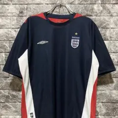 希少 UMBRO x England ユニフォーム イングランド代表 紺 赤