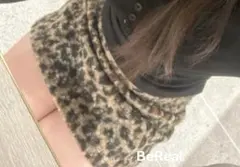 ヒョウ柄　ファースカート　インパン付きのサムネイル