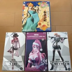 【未開封】ワンピース/フィギュア/レイジュ/プライズ/まとめ売り/3点セット 未開封】ワンピース/フィギュア/レイジュ/プライズ/まとめ売り/3点