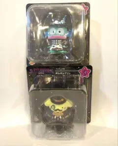 サンリオ　ハロウィン　Happyくじ　ハンギョドン　ポムポムプリンフィギュア賞