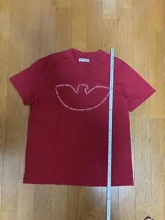 EMPORIO ARMANI！赤Tシャツ・サイズフリー Mぐらいのサムネイル