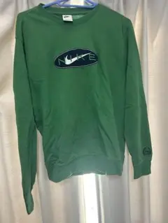NIKE グリーン トレーナー Sサイズ