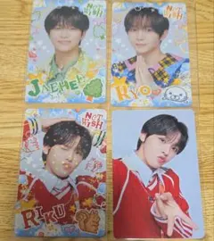 NCT WISH　リク・ジェヒ・リョウトレカ4枚セット