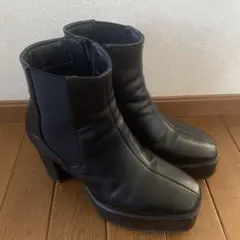 AZUL by moussy ショートブーツ ブラック