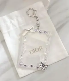 トレカケース デコ キーホルダー y2k 星 リボン