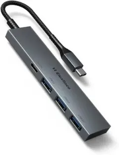 Elexlinco USB ハブ USB3.0 ウルトラ 4ポートハブ
