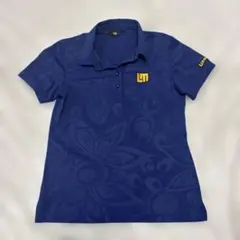 ゆ*ん様 Loudmouth ネイビー フローラルポロシャツ Lサイズ ゴルフのサムネイル