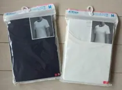 UNIQLO　AIRismコットンクルーネックTシャツ　２枚