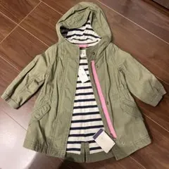 新品 babyGAP フード付きジャケット 80