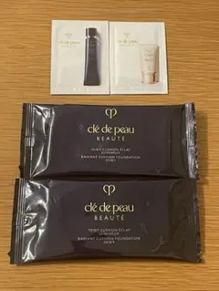 クレ・ド・ポー ボーテ ファンデーション＆ 化粧下地＆日焼止め　サンプル4点