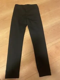 ブラック裏起毛 ロングパンツ 120