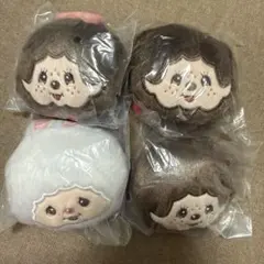 モンチッチ フェイスぬいぐるみ 4点セット