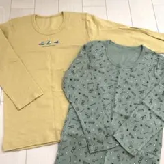 新品未使用　綿100% 肌着130サイズ 2枚セット