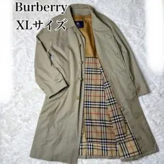 着丈115cm　バーバリー　トレンチコート　ノバチェック　ライナー 美品 XL バーバリー トレンチコート ダブル ノバチェック