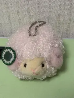 ひつじ ぬいぐるみ マスコット キーホルダー