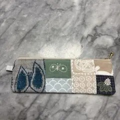 ミナペルホネン ハンドメイド パッチワーク ポーチ ペンケース - メルカリ