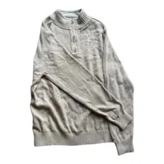 DOCKERS ベージュニットセーター XL