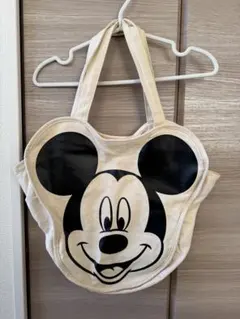 ミッキーマウス フェイストートバッグ