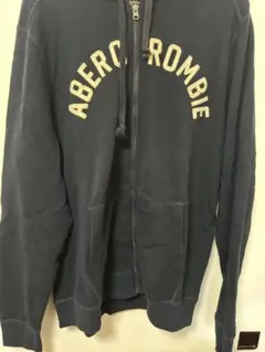 Abercrombie & Fitch フルジップパーカー XXL ネイビー