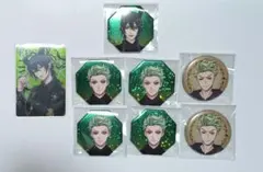 ツイステッドワンダーランド　ブレイジングジュエル　缶バッジ　マレウス　セベク