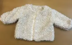 petit main アイボリーアウター 80cm