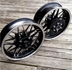 ZRX400 7黒 キャストホイール / ZR400E セブンスター - メルカリ