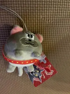 トムとジェリー　マシュマロ寝そべりマスコット　トム