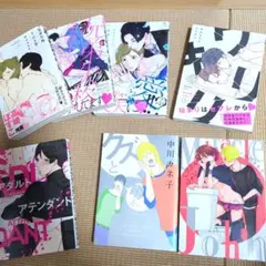 中川カネ子 ボーイズラブ漫画 7冊セット