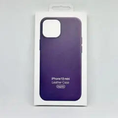新品-純正互換品iPhone13miniレザーケース-インク 新品-純正互換品iPhone13miniレザーケース-バルティックブルー