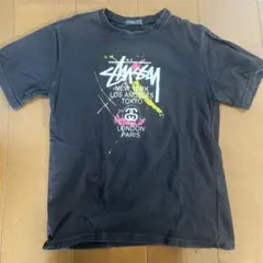 Stussy ブラック Tシャツ 17