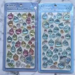 しずくちゃん　ボンボンドロップシール　２点セット
