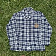 90s? Ralph Lauren パジャマシャツ　シャツジャケット