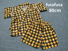 futafuta　フタフタ　甚平　チェック柄　80cmのサムネイル