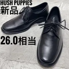 Hush Puppies ビジネスシューズ　ブラック　外羽根　26.0cmのサムネイル