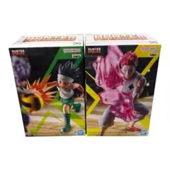 【着払い】ハンターハンター ゴン ヒソカフィギュアHUNTER G.1.編