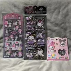 【正規品】　マイメロディー　クロミ　シール3種セット