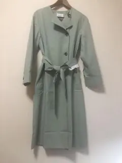 ビューティーユース　ユナイテッドアローズスプリングコート　ノーカラーグリーンM