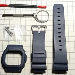 G-SHOCK 5610系 純正 ベゼルベルトネイビー 工具付き