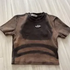 クロップド丈 Tシャツ