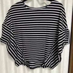 BARNYARDSTORM　バンヤードストーム　ボーダーカットソープルオーバー