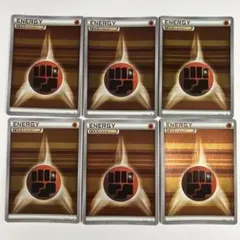 ポケモンカード 限定PR ストライプ ミラー 闘エネルギー 6枚 XY-P