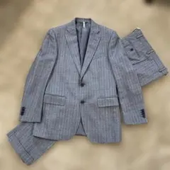 THESUIT CONPANYストライプ グレー スーツ