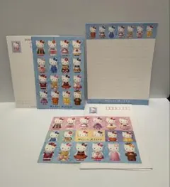ハローキティ　郵便局限定　レターセット　のみ　平成レトロ
