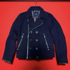 《EDGE RUPERT》の美麗 ルパートライダース風ピーコート 魅惑のMサイズ