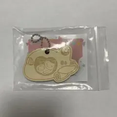 JAL マタニティマーク 木製キーホルダー　おなかに赤ちゃんがいます