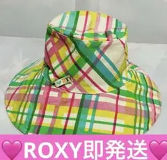 ROXY バケットハット リバーシブルチェ ック柄のサムネイル