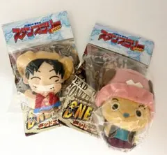 非売品　ワンピース　ルフィ　チョッパー　マスコット　ぬいぐるみバッジ　当時物